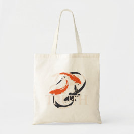 Truth – Japanese Koi Symbol of Authentic Living トートバッグ