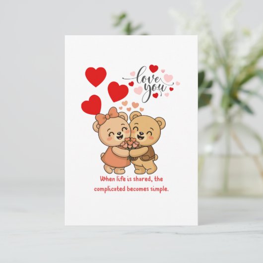 truth love card カード (スタンド正面)