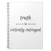 Truth or lie? ノートブック (正面)