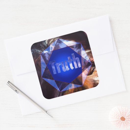 Truth Squareスタンプ スクエアシール (封筒)