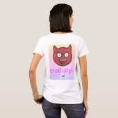 truth style tシャツ (裏面フル)