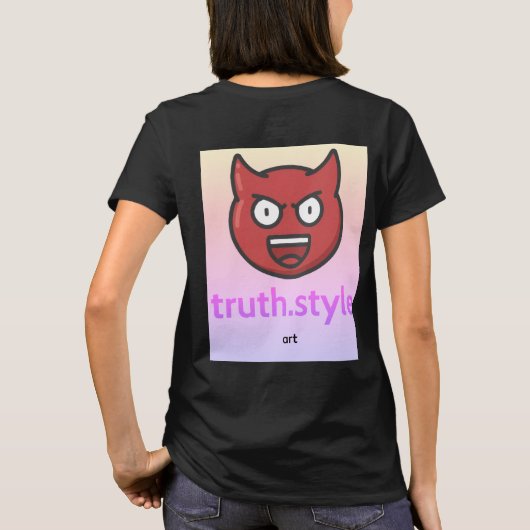 truth style tシャツ (裏面)