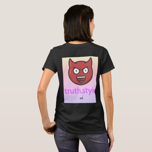 truth style tシャツ (裏面フル)