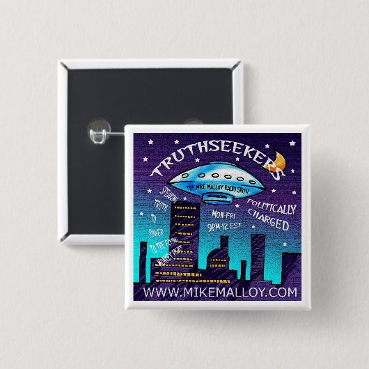 TRUTHSEEKERS 缶バッジ (正面&裏面)