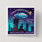 TRUTHSEEKERS 缶バッジ (正面)