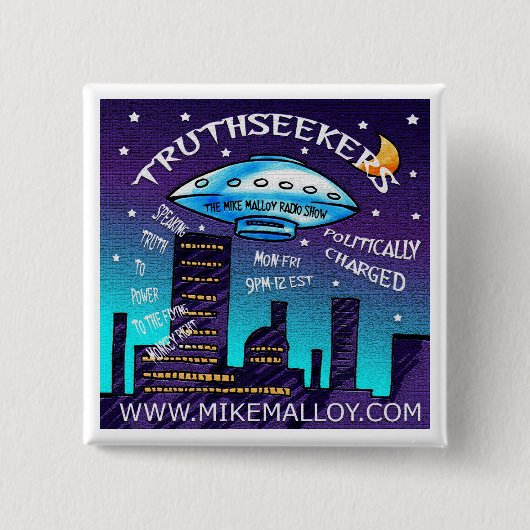 TRUTHSEEKERS 缶バッジ (正面)