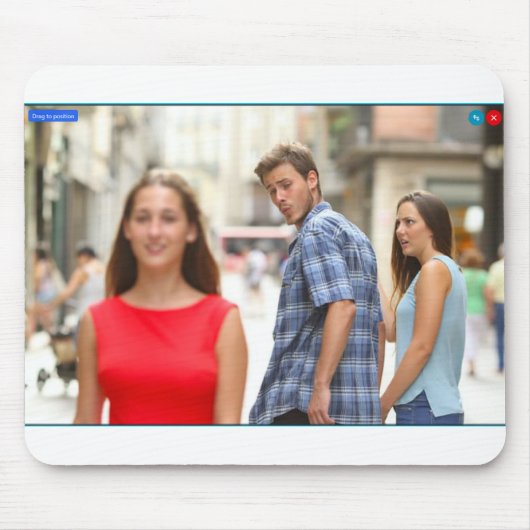 TRVMP Custom Meme Mousepad マウスパッド (正面)