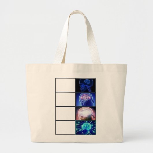 TRVMP Custom Meme Tote Bag ラージトートバッグ (正面)