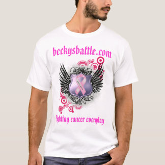 try1、beckysbattle.comの毎日戦い癌 tシャツ
