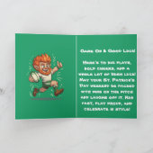 Try Line St Patricks Match Day Charge カード (内部)