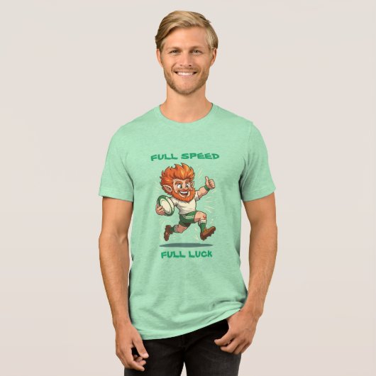 Try Line St Patricks Match Day Charge トライブレンドＴシャツ (正面全面)