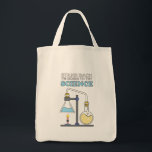Try Science トートバッグ<br><div class="desc">科学の愛好家と熱狂的な人のための科学アパレルを試す。スタイルの文字「Stand Back I Will Try Science」に描かれおもしろいた。科学を試してみるのが大好きな愛する人、家族、友人のための完璧な贈り物。</div>