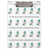 Try with all your heart success  クリップボード (正面)