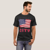 Tryhat in a City vintage Tシャツ (正面フル)