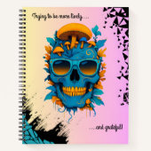 Trying to be more lively.....and grateful! ノートブック (正面)