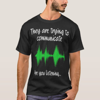 Trying To Communicate I Mind Paranormal Hunt Hallo Tシャツ
