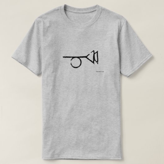 TRYSTERO MUTTEDの角 Tシャツ (デザイン正面)