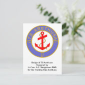 TSアレスサのバッジ ポストカード (スタンド正面)