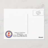 TSアレスサのバッジ ポストカード (裏面)