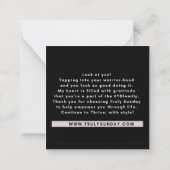 TS -サンキューカード ノートカード (裏面)