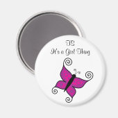 TS – 女の子モノの磁石 マグネット (正面/裏面)