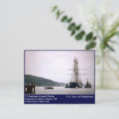 TS Arethusaは以前Peking's 離れ彼女のバース ポストカード (スタンド正面)