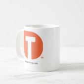 TS • Mugs_TeardropLt&Rt コーヒーマグカップ (正面左)