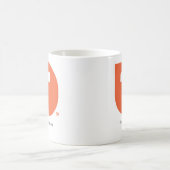 TS • Mugs_TeardropLt&Rt コーヒーマグカップ (中央)