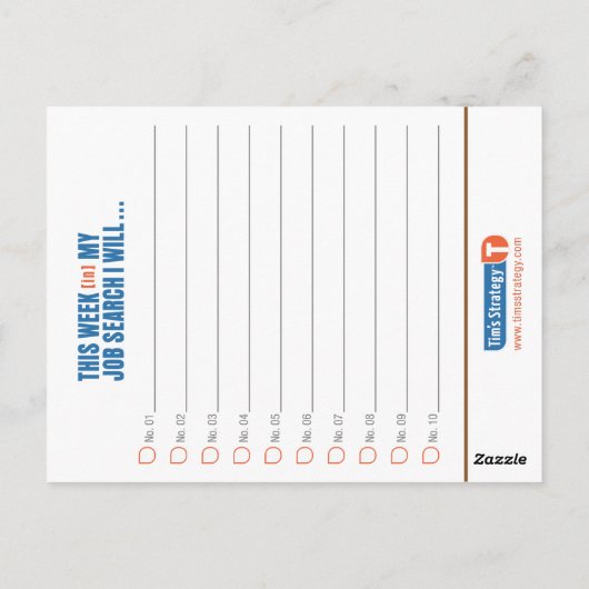 TS ・ ThisWeekCard ポストカード (裏面)