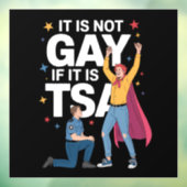 TSAならセクシーじゃない 面白いセキュリティ航空会社 ウィンドウサイン (シート3)