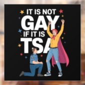 TSAならセクシーじゃない 面白いセキュリティ航空会社 ウィンドウサイン (シート2)