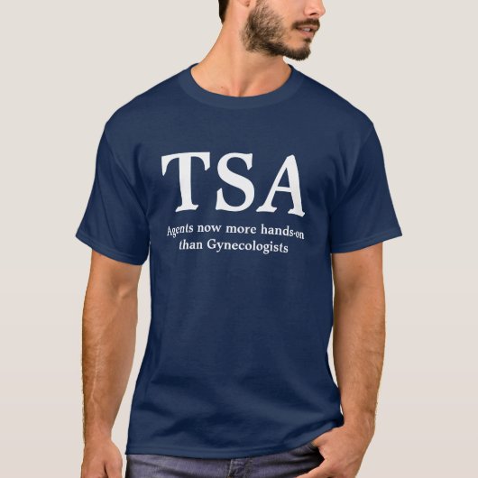 TSAの実地ワイシャツ Tシャツ (正面)
