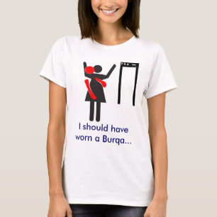 TSAの調査Burqa Tシャツ