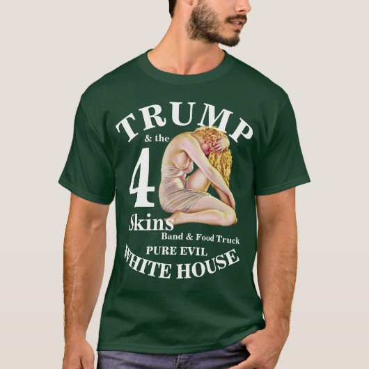 TSA DHS 中国 TSA CBP 罰金 バー フードトラック Tシャツ (正面)