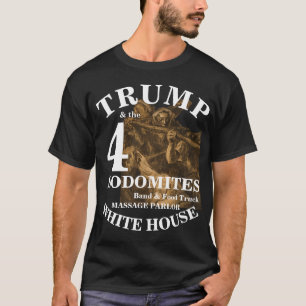 TSA DHS HG 4 ソドミット TRUMP トランプのフードトラック Tシャツ