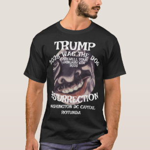 TSA DOJ トランプ FEMA 犬 さよならツアー DOD S Tシャツ