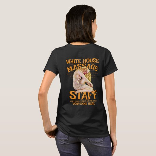 TSA・HG・FW・トランプ・投票・FV・選挙・キャンペーン・愛国者 Tシャツ (裏面フル)