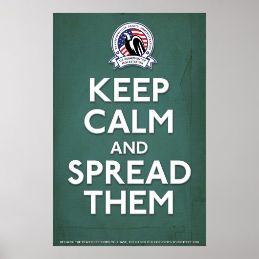 TSA Parody Propaganda Print ポスター (正面)