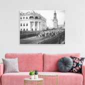 Tsar Nicholas（1868年～1918年）のアレクサンドラへの結婚 キャンバスプリント (インサイチュ (リビング))