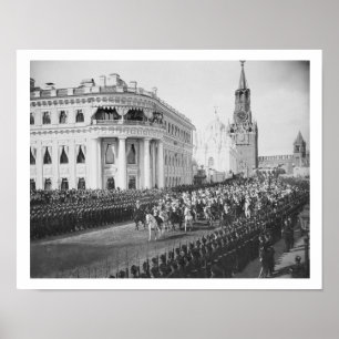 Tsar Nicholas(1868年~1918年)のアレクサンドラへの結婚 ポスター