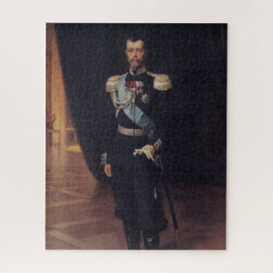 Tsar Nicholas IIのポートレート（Albert Edelfelt著） ジグソーパズル