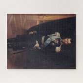 Tsar Nicholas IIのポートレート(Albert Edelfelt著) ジグソーパズル (横)