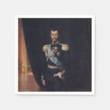 Tsar Nicholas IIのポートレート（Albert Edelfelt著）
