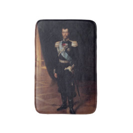 Tsar Nicholas IIのポートレート（Albert Edelfelt著） バスマット
