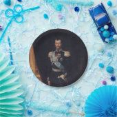 Tsar Nicholas IIのポートレート(Albert Edelfelt著) ペーパープレート (パーティー)