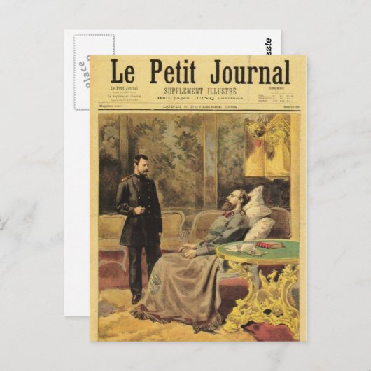 Tsar Nicolasと父1894ロマーノフロシア#116 ポストカード (正面/裏面)