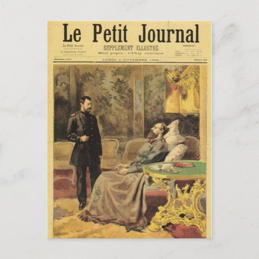 Tsar Nicolasと父1894ロマーノフロシア#116 ポストカード (正面)