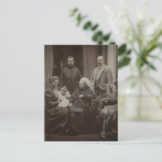 TSARINAの王室のTSARをビクトリア女王に訪#300 ポストカード (スタンド正面)