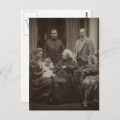 TSARINAの王室のTSARをビクトリア女王に訪#300 ポストカード (正面/裏面)