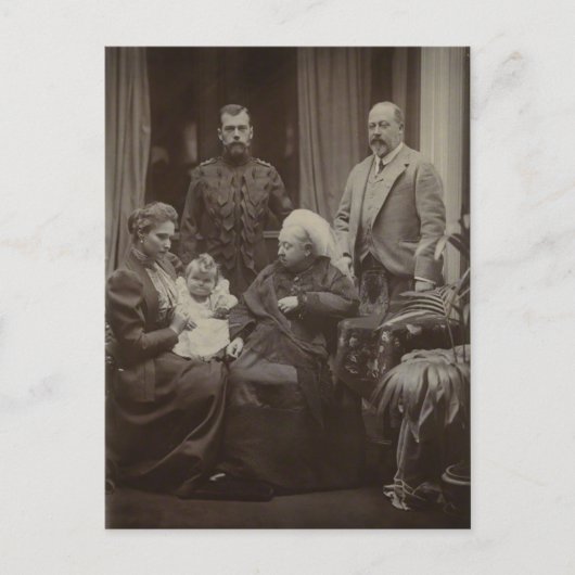 TSARINAの王室のTSARをビクトリア女王に訪#300 ポストカード (正面)